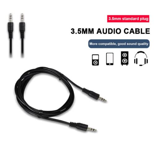 Dkkpia 3,5 mm aux во кабелски аудио во оловен кабел за Philips звучник преносен безжичен Bluetooth Gogear Raga Spark Muse Mp3 Mp4