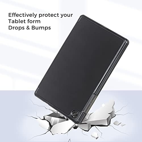 Cobak Slim Smart Cover Protective Case for Lenovo Tab M8 - тврда грб со карактеристики на штанд и сеопфатна заштита