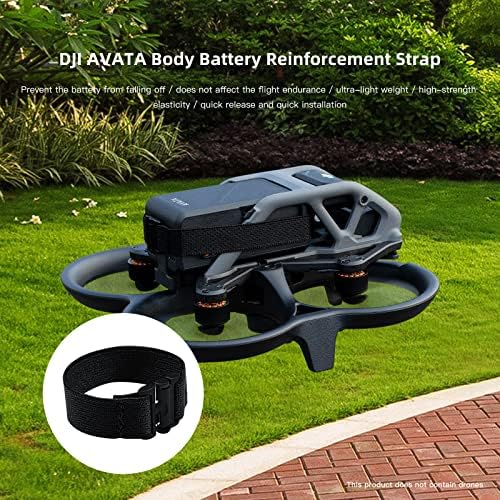 За Avi Avata Battery Anti-Detachment Strap Battery Cover Cover Protector Drone Aircraft Battery Fixertions додатоци