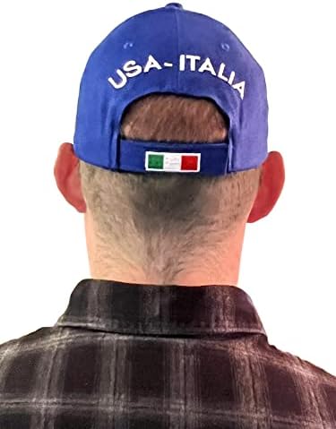Знамиња во САД/Италија Извезено бејзбол капа - Шарена италијанска капа - Италија колекција на италијански производи на гордоста на