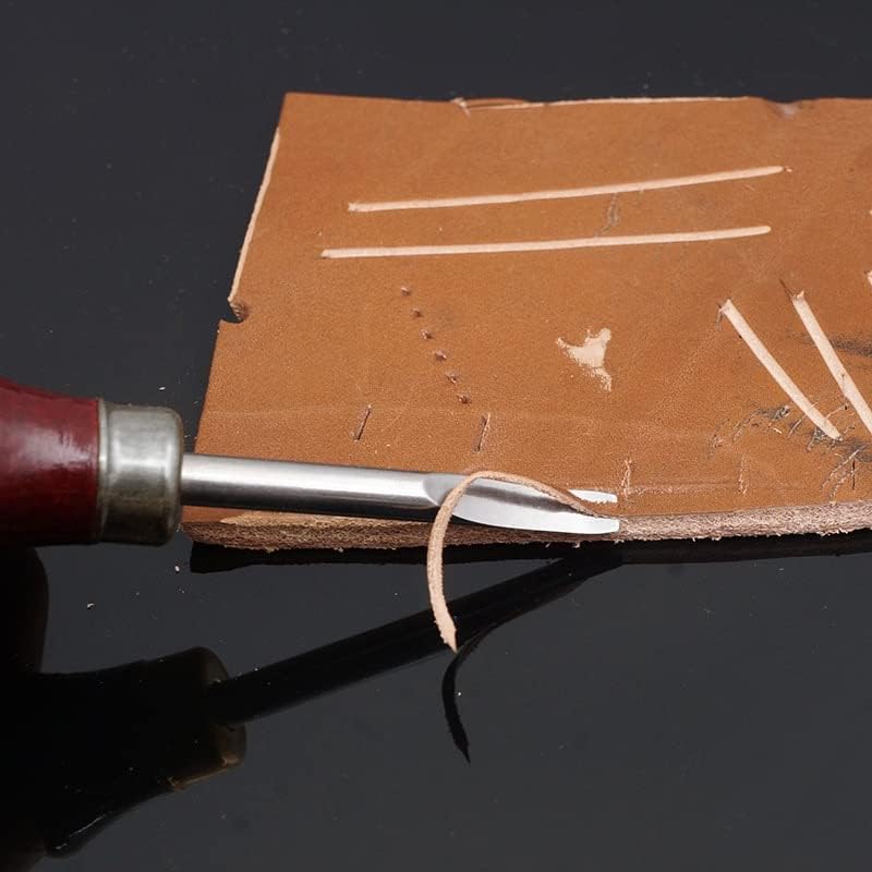 DIY 0,8мм 1,0мм 1,2мм кожни занаети Edge Skiving Beveler Leather Crant