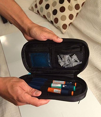 Органска зделка Инсулин ладилна кутија за патувања - Торба за патувања во инсулин - случај на инсулин Пен - ладилник за патувања во
