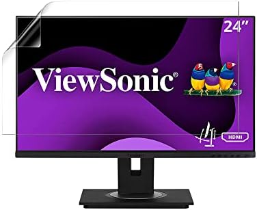 Целосна свила благ анти-сјај за заштита на екранот, компатибилен со ViewOnic Monitor 24 VG2448A [Пакет од 2]