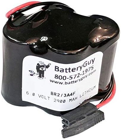 BatteryGuy БР-2/3agct4a Замена 6V 2900mah Литиум САЛАДИН Батерија Бренд Еквивалент
