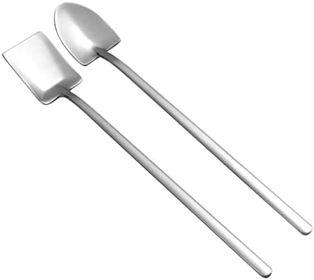 Luxshiny 3pcs Stainless Steel Serving Spoons Metal Spoon Espresso Spoon Kitchen Utensils Tea Spoons Mixing Spoons Ice Cream Scoop