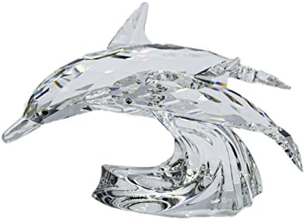 Сваровски кристал делфин ме води фигура на годишно издание во 1990 година