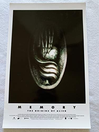 Меморија: Потеклото на Alien 11 X17 D/S Оригинален филм Промо постер NYCC 2019 Ретки сјајни