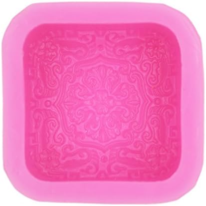 Longzang B01HF5QE6Q Цвет S459 ART SILICONE SOAP CRANT DIY рачно изработени калапи, розова