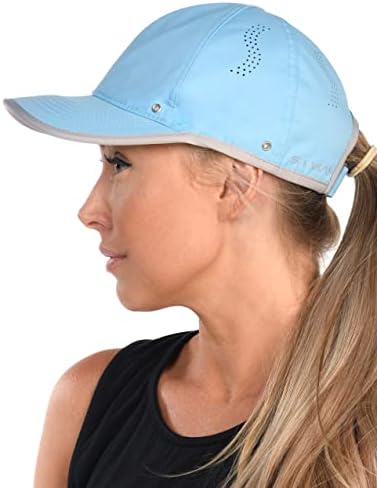Спортска капа на Saaka Featherlight. Премиум пакување. Лесно, брзо сушење. Трчање, тенис и голф капа за жени и девојчиња