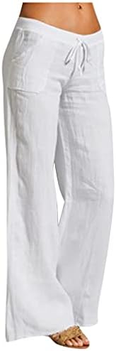 Miashui со високи половини џемпери жени долги панталони полиестер еластична половината домашна плус големина соблечена