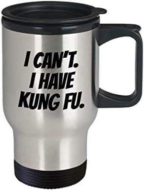 Подарок Кунг Фу - КУНГ ФУ ПАТУВАЕ - КУНГ -ФУ кафе или чаша чај - не можам да имам кунг фу