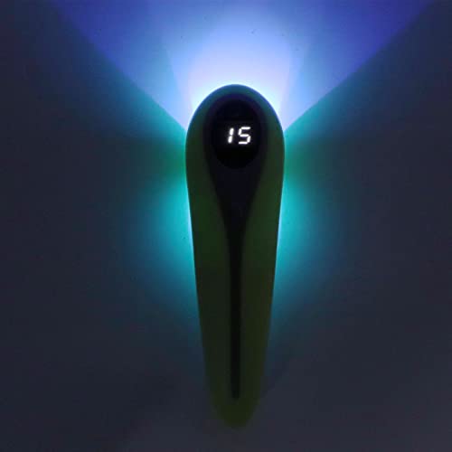 5W мини преносен UV гел ламба за нокти, 3 чипови брзо лекување на преносна USB -фен за фен за уметност, одвојување на светло, паметен сензор
