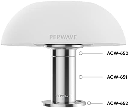 Peplink max hd2 купола | Солиден отворен IP67 | Двојна мобилна рутер за распоредување на мобилни телефони | 2x2 MIMO, GPS приемник,