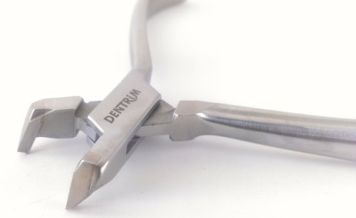 Dentrim Distal End Cutter - Голема рачка и безбедносна држач, клешти и алатки за ортодонтика, не'рѓосувачки челик