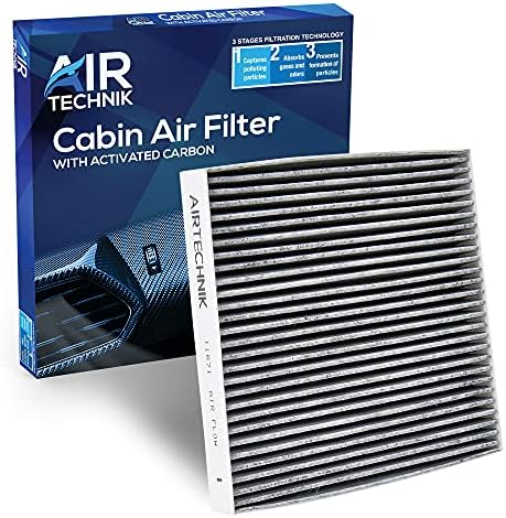 AirTechnik CF11671 Кабински филтер за воздух w/активиран јаглерод | Fits Jeep Wagoneer и Grand Wagoneed L 2022-2023, Mazda CX-7 2007-2012 / Dodge RAM -2023, 1500 Classic 2019-2023-EG21-61-P11