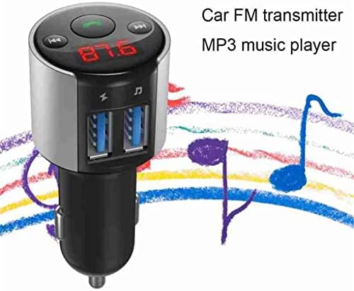 FZZDP 12V CAR FM Transmiter Handsfree MP3 Player Приемник Двојна брза полнач USB додатоци за аудио автомобили