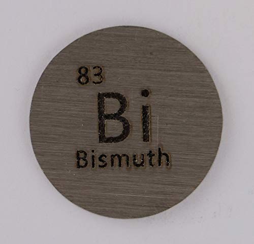 Бизмут 24.26мм метален диск за собирање или експерименти