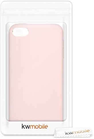 KWMobile TPU Silicone Case компатибилен со Apple iPod Touch 6g / 7g - случај меко флексибилно заштитно покритие - правлива розова