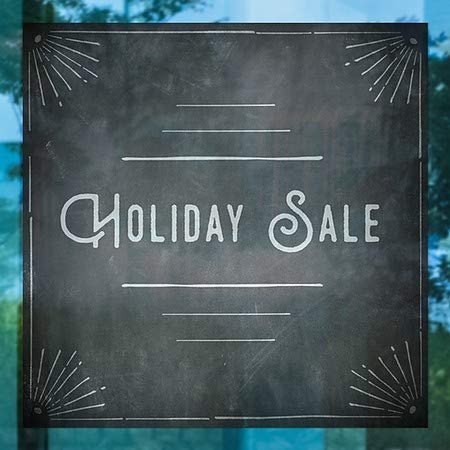 CGSignLab | Продажба на празници -Калк агол Врвот на прозорецот | 24 x24