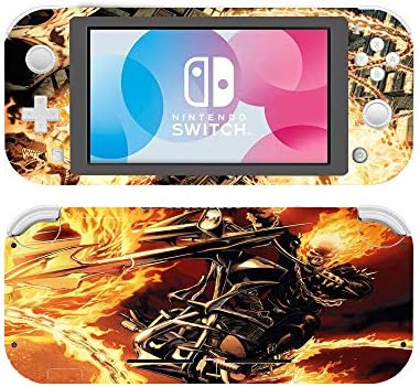 Конзола за игри Lite Set Set Devil Rider Movie HD Printing Face Plate Protective For Console, Controller Skin Decal