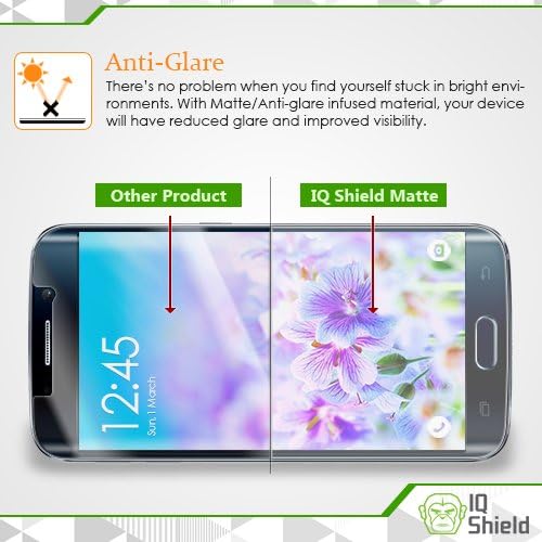 IQ Штит Заштитник На Мат Екран Компатибилен Со Samsung Galaxy S21 FE 5G Анти-Отсјај Анти-Меур Филм