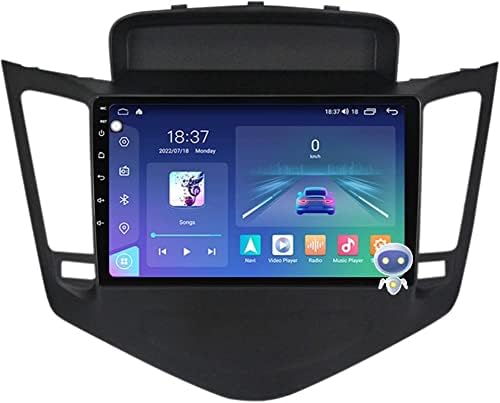9 Андроид 12 Автомобил Радио 2 ДИН, QLED/2k Автомобил На Допир Дигитален Мултимедијален Систем Со GPS Навигација WiFi Bluetooth RDS/FM