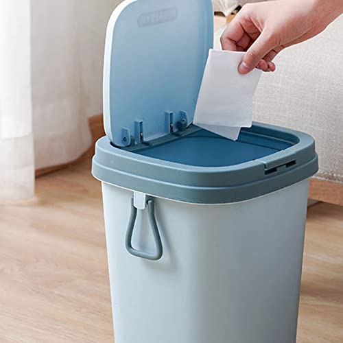 Allmro Мал ѓубре може да може да отпади за отпадоци од кујнски отпад со капаче за хартија за бања, прашина од дома, ѓубре може за ѓубре за