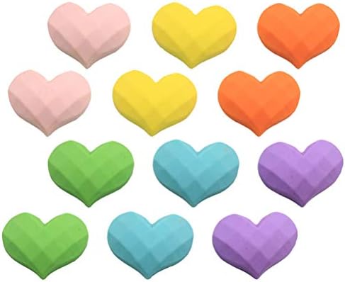 Срцев декор 20 парчиња loveубов срце Дија смола додатоци макарон боја DIY декори в Valentубезни годишнини за свадба, роденденска забава