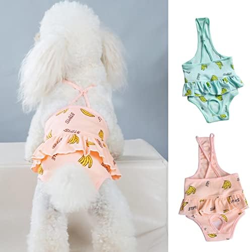 Санитарна пелена на миленичиња Ворпарен, прилагодливи пелени за женски кучиња, меки удобни менструални миленичиња менструални панталони, суспензија