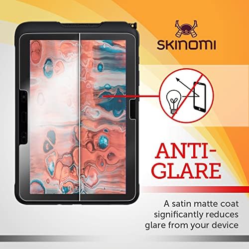 Заштитник на матниот екран Skinomi компатибилен со Samsung Galaxy Tab Active 4 Pro анти-сјај мат кожа TPU анти-меур филм