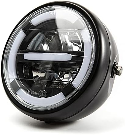7 -инчен Хало моторцикл LED фарови со монтажни држачи, светло на главата со DRL HI/LO зрак за Дејвидсон Електра Стрит Стрит Пат Кралот