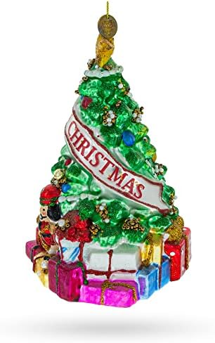 Декорирано Божиќно украс за елка