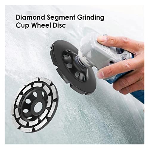 Мелење диск 115/125/180мм Диск за мелење на дијаманти, абразиви бетонски алати мелница за мелење метално работење со мелење тркала за