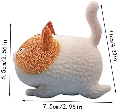 Ликтион багер Вода играчка смешна симпатична слатка мачка во форма на топка со миризливи играчки за олеснување на стресот Стрес играчки
