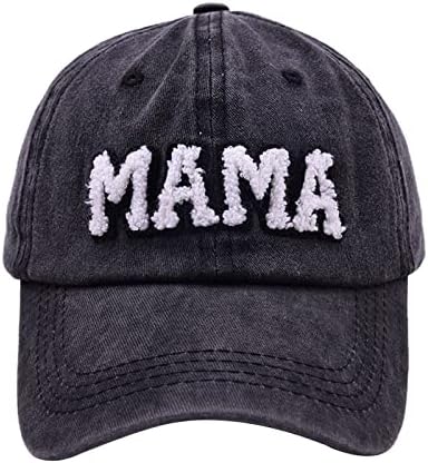 Валдеал мама капа за жени, подароци за мајка, нова мајка, мајка да биде, прилагодливо измиено потресено капаче за бејзбол