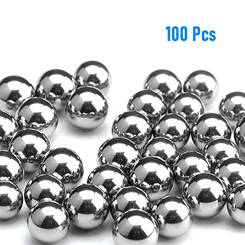 FOCMKEAS 100 парчиња 1,8 mm/0,07 Топки за лежишта 304 не'рѓосувачки челик цврста топка лежиште G100 прецизна топка