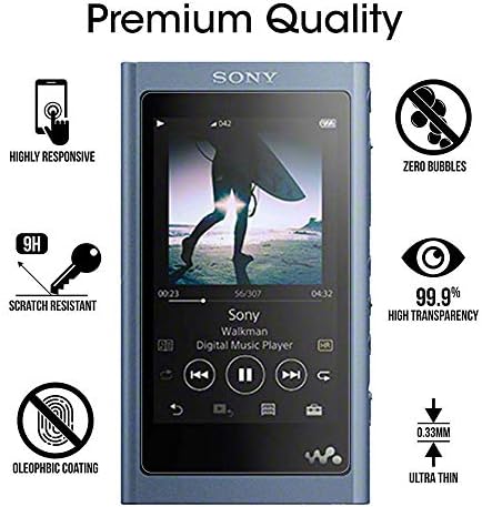 1 парчиња за Sony A55 калено стакло, 1 парчиња за Sony A55 калено стакло, 9H ултра чист заштитен стаклен екран заштитник за Sony