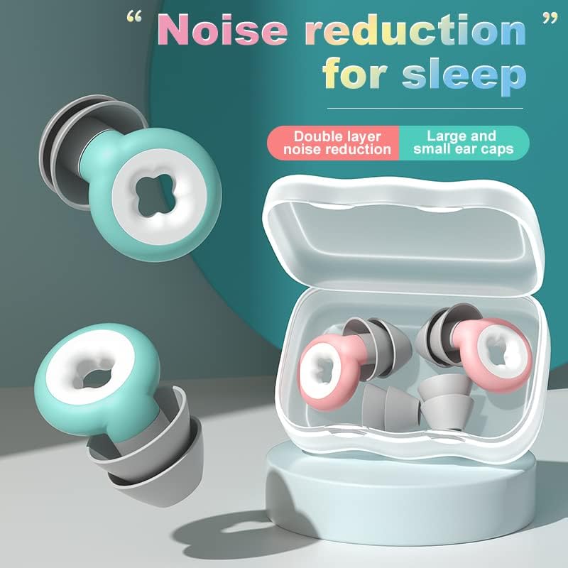 Ушите приклучоци за намалување на бучавата, меки блокирачки звуци за блокирање на ушите, заштита на слухот што може да се употреби