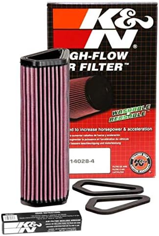 K&N Filter Air Filter: High Performance, Premium, Powersport Air Filter: Fits 2007-2018 Ducati DU-1007