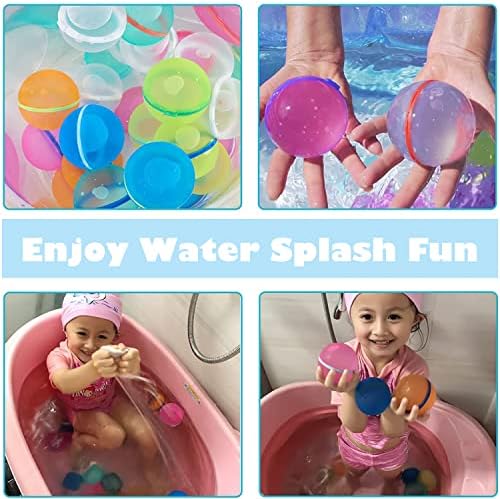 Фокалмоторите за еднократно балони за вода, брзо пополнете ги топчињата со вода за запечатување/топки за прскање во вода за деца за деца