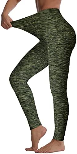 Менхонг јога панталони половината за жени високи панталони во стомакот