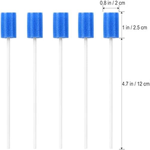 Грижа со сино сунѓер на врв орална 100 нега пакет за еднократна употреба орални стапчиња за подобрување на домот засекогаш сунѓер со