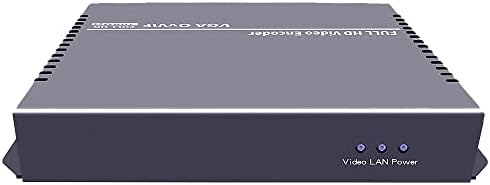 ISEEVY H.264 VGA Видео енкодер VGA to IP поток за IPTV, живо во живо, поддршка за емитување SRT RTMP RTMPS RTSP UDP RTP HTTP FLV