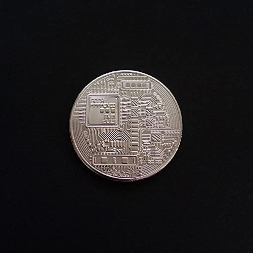 1 парчиња Комеморативна Монета Позлатена Сребрена Монета Монеро Биткоин Биткоин Криптовалута 2021 Колекционерска Монета Со Ограничено
