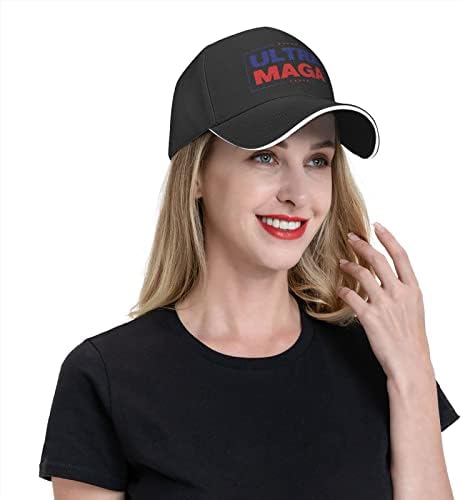 Ultra Maga Baseball Cap, прилагодливо за бејзбол капа за бејзбол, женски машки сончеви капачиња