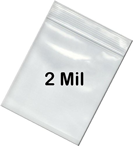 BNY CORNER 2 MIL 2x8 чист пластичен патент за складирање торбички за складирање 2 x 8 - 1000 брои