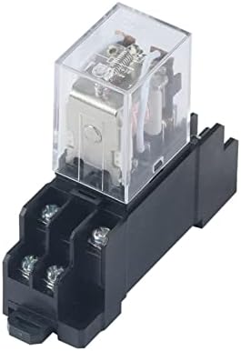 Buday LY2NJ реле калем Општ DPDT Micro Mini Electromagnetic Relay Switch без приклучок за приклучок AC 110V 220V DC 12V 24V 20pcs