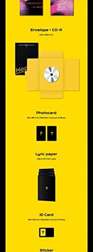 Dreamus Kep1er Shopleshooter 3rd мини албум ЦД+постер+Photobook+лирска хартија+лична карта+налепница+колекција чип+следење