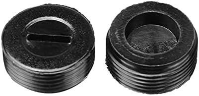 12 парчиња црна машка нишка 22мм ОД дијаметар на држачи за јаглерод четка до делови за замена за електрични алати （22мм）
