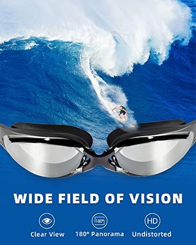 Seago 2 пакет Очила За Пливање За Мажи Жени Против Магла Без Протекување На Возрасни Очила За Воден Базен